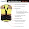 Protectx Class 2 High Visibility Safety Vest, 6 Pockets, Zipper Front, Mesh Back, Lime Green/Black SV-120SM4-GNBK-S - alternate 4
