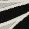 Homeroots 6' Black And White Floral Indoor Outdoor Runner Rug 564006 - alternate 6