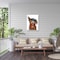 Trademark Fine Art Outdoor Canvas Art - Karrie Evenson 'Puppy Love' Wall Art for Patios, or Gardens GRL01918-OC1419WR - alternate 4