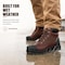 Handpoint Mens 6 in Soft Toe Work Boots-Waterproof Full Grain Leather Safety Boots, 10.5 80N03-EE-10.5 - alternate 6