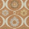 Homeroots 10' X 14' Orange Copper And Gray Medallion Washable Indoor Outdoor Area Rug 589643 - alternate 4