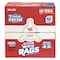 Sellars TOOLBOX White Rags, 1-Ply, 9.8 x 12, White, 200 Rags, 6PK 58202 - alternate 3