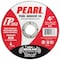 Pearl Abrasive Cut-Off Wheel, Dry, 4 1/2 in Dia, 0.045 in Thick, 7/8 in Arbor Hole Size CWRED4532A - alternate 1