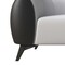 Leisuremod Opula Modern 3-Seater Vegan Leather Sofa, Solid Wood Frame OS74BLW - alternate 6