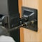 Nuvo Iron Legacy Collection Wall Brackets, Powder Coated Black, Used for mount a 2x2 to a wall, 2PK WMBRTXB - alternate 5