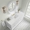 James Martin Vanities Breckenridge 60 in. Single Vanity, Bright White, w/ 3 CM Lime Delight Quartz Top 330-V60S-BW-3LDL - alternate 4