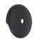 Danco 3 in. Matte Black Round Plastic Overflow Plate 12356 - alternate 1