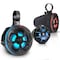 Pyle Pyle 2-Way Waterproof Off Road Speakers - 4" 800W Active-Passive Marine Speakers, RGB, Full Range Audio PLUTV48KBTR - alternate 1