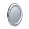 Homeroots 32" Silver Round Curved Frame Accent Mirror 485011 - alternate 3