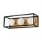Mitzi Aira 3 Light Bath And Vanity 15 In. Aged Brass/Black H141303-AGB/BK - alternate 1
