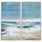 Homeroots 13" X 25" Ligth Wood Toned Frame East Coast, Set Of 2, 2PK 365433 - alternate 1