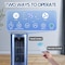 Edendirect 7800 BTU DOE 700 Sq Ft Portable Air Conditioner Cools and 1100W Heater with Remote in Blue ZR-KYR-35A1 - alternate 5