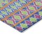 Homeroots 8' X 10' Blush Blue And Lime Green Quatrefoil Washable Indoor Outdoor Area Rug 583207 - alternate 7