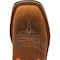 Rocky Youth Western Boot, 10.5 M, 8 in H, Brown and Orange RKW0463C - alternate 5