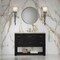James Martin Vanities Lucian 48" Single Vanity, Carbon Oak, w/ 3 CM Tajnar Eclos Widespread Top D704-V48-CBO-WTJR - alternate 3