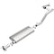 Bre Exhaust Exhaust System, Aluminized Steel; With Muffler; 2-1/2 Inch Pipe Diameter; Single Exhaust 106-0014 - alternate 1