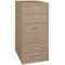 Fireking 6 Drawer, 1 Hr Fire, Vertical, 25" wide for Card Check & Notes Taupe 6-2552-CTA - alternate 1