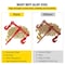 Vevor G80 Ratchet Binder 5/16"-3/8" Load Binders 22000 lb w/ 21' Chains, 4PK VV-RB-4C - alternate 6