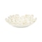 Homeroots 7in White And Gold Cast Iron Flower Round Trinket Tray 634795 - alternate 7