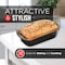 Bakken-Swiss Loaf Pan Set, Nonstick Carbon Steel, Dishwasher Safe, Premium Bakeware, 4PK BKLOAF4 - alternate 5