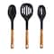 Megachef Black Nylon Cooking Utensils with Wood Design, Set of 7 MGNP-711 - alternate 9