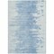 Homeroots 9' X 12' Sky Blue And Denim Blue Abstract Washable Indoor Outdoor Area Rug 582438 - alternate 4