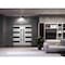 Vdomdoors Front Exterior Prehung Aluminum Double Doors Ronex0131 Grey Mirrored Clear Glass Entry Metal Modern RONEX0131DEXD-GRE-W72xH96-RH-O - alternate 5