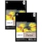 Canson Artist Series Mi-Teintes Pastel Pad, Gray Tones, Foldover Binding, 24 Sheet, 9x12 inch, 2PK C100510899 - alternate 1