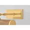 Mitzi Candice 8in wide 1 Light Wall Sconce in Aged Brass H1082101-AGB - alternate 2