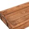 Homeroots 21in Natural Solid Wood Handmade Serving Tray With Handles 724226 - alternate 5
