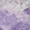 Homeroots 8' Purple Eggplant And Ivory Round Abstract Washable Indoor Outdoor Area Rug 616840 - alternate 6