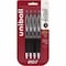Uniball TM 207 Gel Pen - Ultra Micro Conical Pen Point - Refillable - Retractable - Black Ink, 6PK 1790927 - alternate 2