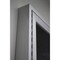 Ghent 3 Door Enclosed Recycled Rubber Bulletin Board, Satin Aluminum Frame, 3'H x 6'W, Confetti PA33672TR-CF - alternate 5