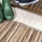 Jonathan Y Finn Modern Farmhouse Pinstripe Natural/Brown 2 ft. x 8 ft. Indoor/Outdoor Runner Rug TSN103A-28 - alternate 3