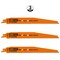 Cmt RECIPROCATING CARBIDE BLADES 9inx 6-8TPI for WOOD&METAL (3-PCS.) JS1156XHM-3 - alternate 3
