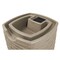 Good Ideas Impressions Riverwalk 50 Gallon Rain Saver - Sandstone IM-RWLK50-SAN - alternate 4