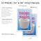 Signmission Frozen Yogurt, Vinyl Decals Only 24 Inch x 36 Inch, Vinyl Decal, 2PK DSB-2436-2PACK-Frozen Yogurt - alternate 2