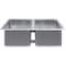 Amgood Stainless Steel 2 Compartment Drop-In Sink. Bowl 14 in. x 16 in. x 10 in. No Faucet SINK DIS S2C-141610-NF-Z - alternate 4