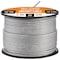 Xpose Safety 7x7 Vinyl Coated Galvanized Steel Aircraft Cable Wir 250 ft, 1/16 to 3/32 GCV16-332-250-X - alternate 1