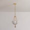 Hudson Valley Lighting Amberley 12 in. Pendant in Vintage Gold Leaf 1013-VGL - alternate 2