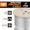Xpose Safety 7 x 19 Galvanized Steel Aircraft Cable Wire, 3/8, 500' Reel, 14,400 lb Break Strength Rope GAC38-500-X - alternate 2