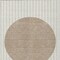 Homeroots 3' X 5' Ivory And Brown Striped Washable Indoor Outdoor Area Rug 597169 - alternate 5