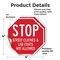 Signmission Stop Street Clothes & Lab Coats Not, 4 inch X 4 inch, Vinyl Decal, 2PK OC-D-2PACK-4-182 - alternate 3