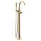 Delta Tetra: Floor Mount Tub Filler Trim T4788-CZ-PR-LHP-FL - alternate 2