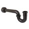 Kingston Brass 1-1/2 in. P-Trap with Box Flange, 13-1/16 in. Length, 18 Gauge, Oil Rubbed Bronze CC4125 - alternate 1
