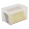 Super Stacker Clear Plastic Stacking Storage Box, 3X5 in, 2PK 40307 - alternate 5