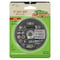 Gator Finishing 3 in. X 1/16 in. X  3/8 in. Metal Cut-Off Blade, Type 1, 5PK 9440GA - alternate 1