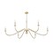Z-Lite Toussant Modern Gold 6 Light Chandelier 6103-63MGLD - alternate 5