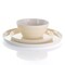 Elama Crafted Clay 12 Piece Lightweight Melamine Dinnerware Set in Cream EL-CRAFTEDCLAY - alternate 7