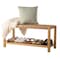 Alaterre Furniture Newport 40in Wood Storage Bench with Handcrafted Woven Rope Seat, Natural ANNP0520 - alternate 13